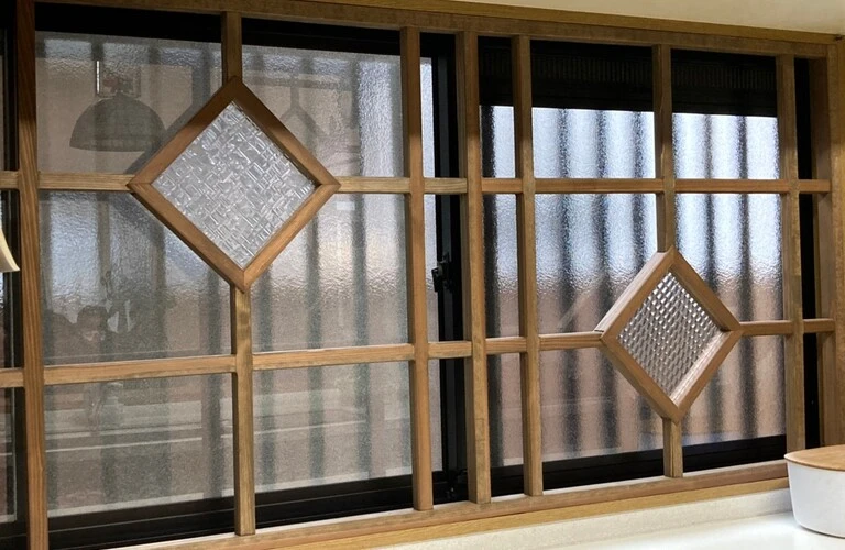 自然素材とデザインの調和… 唯一無二のオリジナル建具【鳥取県米子市の工務店-Mogaハウス】